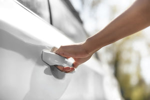 Keyless entry from your car to your smart door lock.